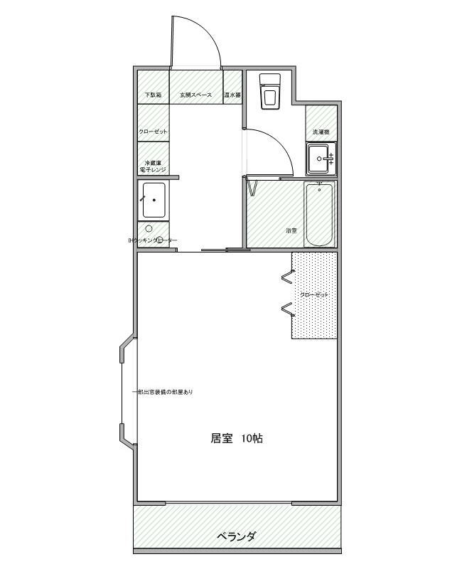 ESPACE一乗寺の間取り